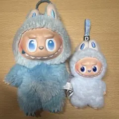 ラブブ　ミニラブブ　青色