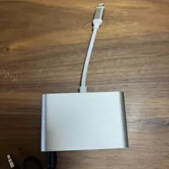 Lightningコネクタ VGA・HDMIアダプター