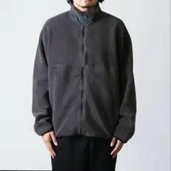 Graphpaper Wool Boa Zip-Up Blouson フリース