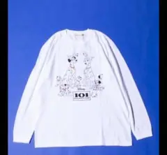 GOODROCKSPEED ディズニー　ロンT 白　101わんちゃん