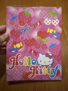 【新品未使用】プロフィール帳　プロフ帳　ハローキティ　サンリオ　平成レトロ