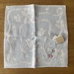 ★新品未使用★ JILL STUART 花柄刺繍ハンカチ