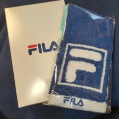 未開封　FILA タオルハンカチ ブルー ホワイトのサムネイル