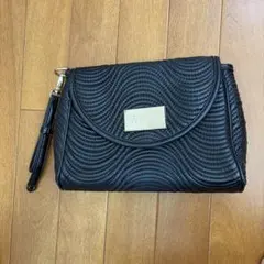 新品ヴェルサーチ VERSACE レザー　クラッチバッグ