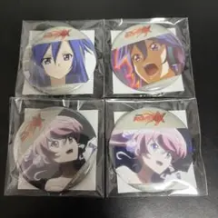 戦姫絶唱シンフォギアGX オンラインくじD賞 缶バッジ4点セット