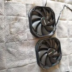 DEEPCOOL TF140S PCケースファン 2個セット
