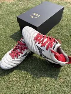 ミズノ モレリア ネオ4 付属品有り 24.5センチ シューズ スパイク シダス