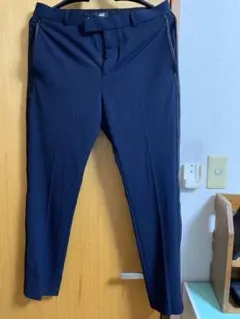 スラックス パンツ　H&M ラインパンツ　美品