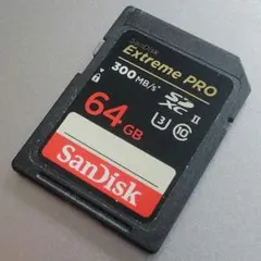 SanDisk Extreme PRO 64GB SDカード 300MB/s