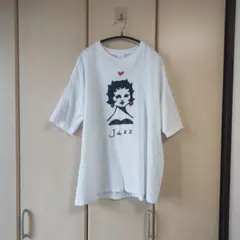 HORIMOTO YUKI JAZZ イラストオーバーサイズTシャツ
