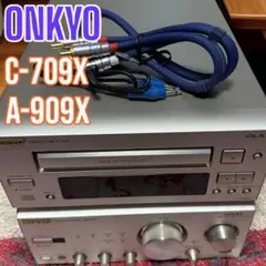 ONKYO C-709X A-909X セット 2025年最新】onkyo a-909xの人気アイテム - メルカリ