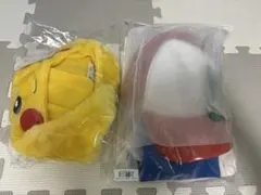 ポケモン ハロウィン 仮装 ピカチュウ帽子とコスチュームセット(ほぼ新品)