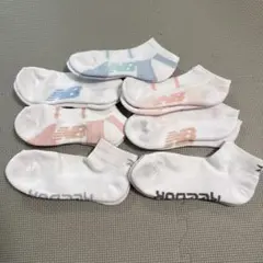《新品未使用》New Balance×Reebok くるぶしソックス 7足セット