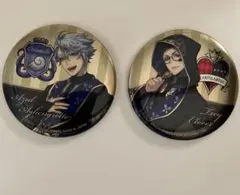 ツイステ　一番くじ　缶バッジ　アズール　トレイ