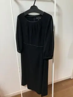 ブラックフォーマル　ワンピース　GRES 15号　礼服