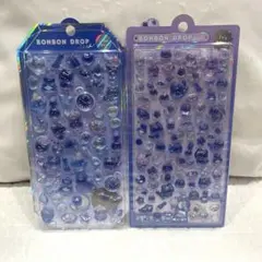 【正規品】ボンボンドロップシール　よるねこ　シャーベット&ミニ　セット販売