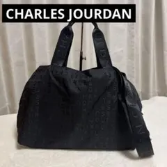 CHARLES JOURDAN 大容量 2WAYバッグ ブラックのサムネイル