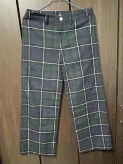チェック柄スラックス Mサイズ