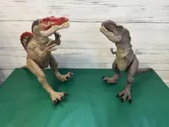 27日金曜までタイムセール！マテル 　Tレックス　スピノサウルス　2体