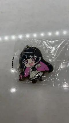 ロックは淑女の嗜みでして　ラバーキーホルダー　黒鉄音羽