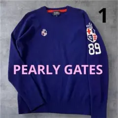 パーリーゲイツ　カシミヤ＆羊毛 ニット　セーター 1