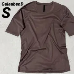 GalaabenD【美品】リヨセル混 カットソー きれいめ ブラウン Sサイズのサムネイル