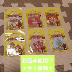 Meiji明治製菓7匹のマーブルわんちゃんマスコット食玩箱付き昭和平成