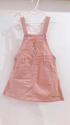 Kiss Drop ピンクコーデュロイサロペット キッズ110センチ