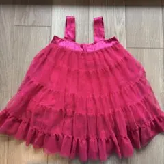 babyGap ピンク フリル ノースリーブワンピース90cm