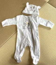 Next ロンパース 耳付き帽子 セット 新生児 退院服　[即日発送]