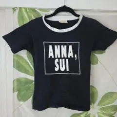 ANNA SUI 半袖チビTシャツ 黒のサムネイル