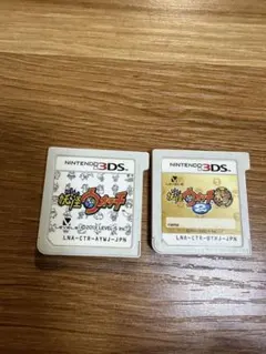 妖怪ウォッチ2元祖•本家は300時間のデータ付き3DSソフト2本セット