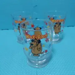 Wacky Races ガラス食器 3個セット