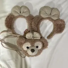 ディズニー　シェリーメイ　カチューシャ　ポーチ