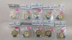 ＥＸＰＯ2001　北九州博覧祭2001　クリップ　10個セット