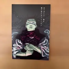 呪術廻戦　購入特典　両面イラストカード　ハガキサイズ
