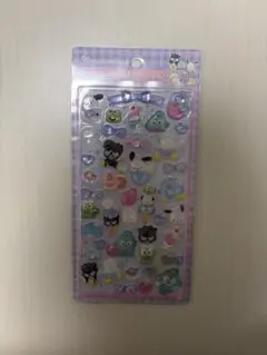 サンリオ　3Dステッカー うるちゅるシール　ポチャッコ　ハンギョドン