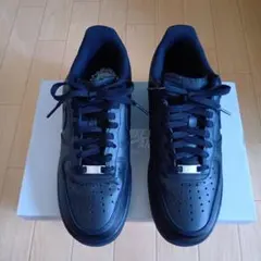 美品　Nike Air Force 1 ブラックスニーカー 27.5cm
