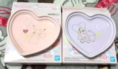スタッキングハートプレート ガラルポニータ ピカチュウ2枚セット