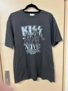 KISS ALIVE バンドTシャツ ブラックのサムネイル