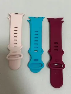 ★Apple Watch シリコンバンド 3色セット 38/40mm