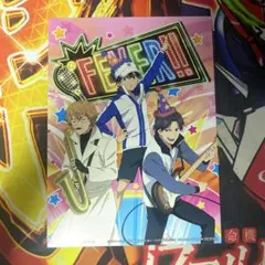 テニスの王子様 非売品 ブロマイド イラストシート 越前 跡部 入江 4646