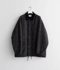 remer ルーズシャドウチェックオーバージャケット Lサイズ