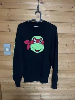 Aymmy in the batty girls タートルズ ブラック ニット