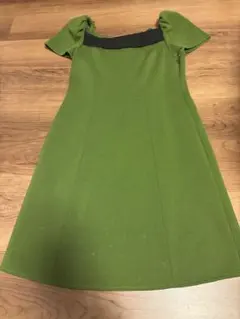 ✨美品✨フォクシーワンピース　人気ピスタチオカラー ☆FOXEYフォクシーシルクウールドレスアルドワーズワンピース