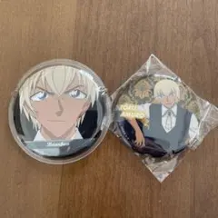 名探偵コナン　安室透　バーボン　缶バッジ　セット