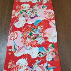 汚れあり　 祝い着　反物ハギレ