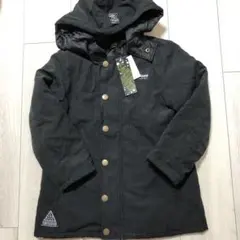 アウター　黒　中綿