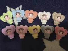 クライベビー ミニフィギュア ストラップ 10個セット