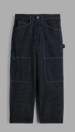 GAP スーパーバギー カーペンターデニム ストライプW31L30 - メルカリ
